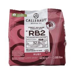 Ciocolata Callebaut Ruby RB2 32.8% 400g