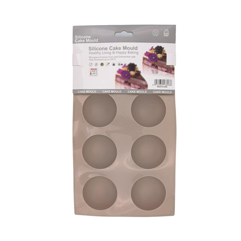 Forma Silicon 8 Semisfere 6cm