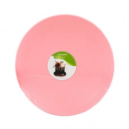 Cakeboard Rotund Roz 25cm 12mm