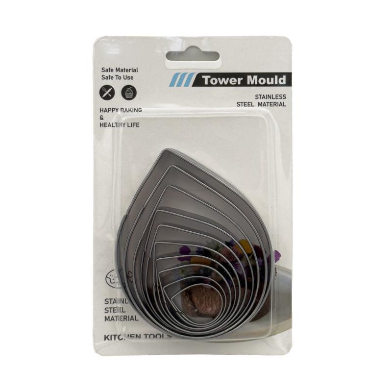 Set 10 Decupatoare Inox 2.5-10cm