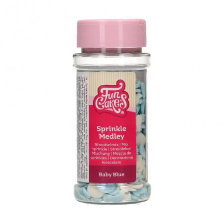 Funcakes Sprinkle Medley Baby Blue 50g CapriceSHOP