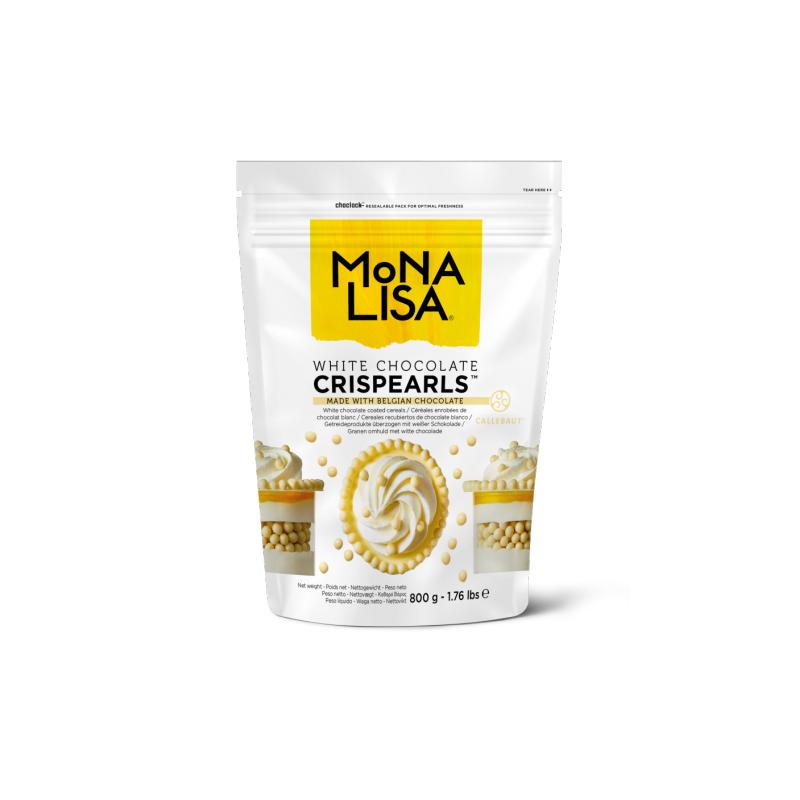 Mona Lisa Crispearls Ciocolata Alba 800g CapriceSHOP