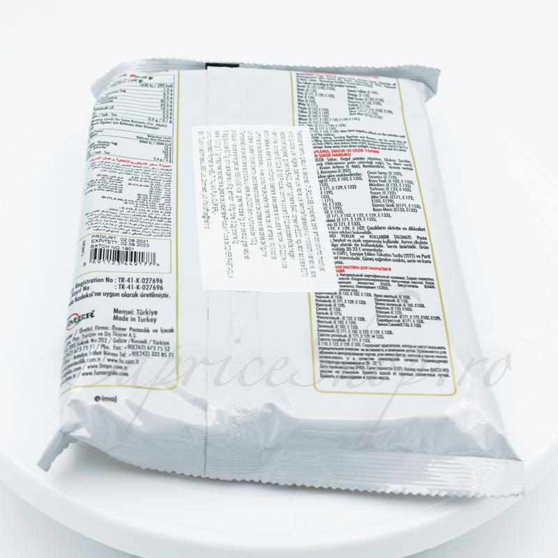 Pasta de zahar Fodekor Turcoaz 1kg CapriceSHOP