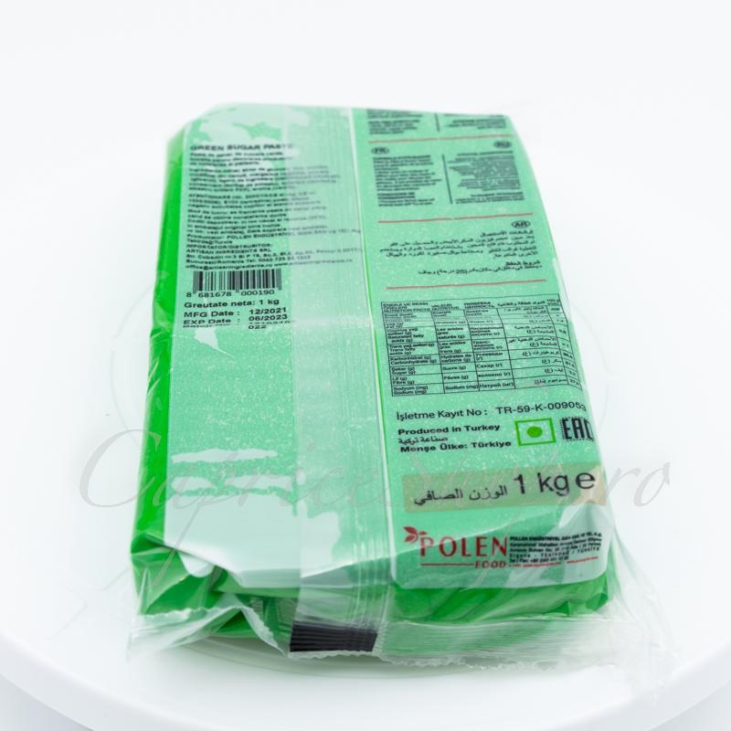 Pasta de Zahar Vizyon Verde 1kg CapriceSHOP