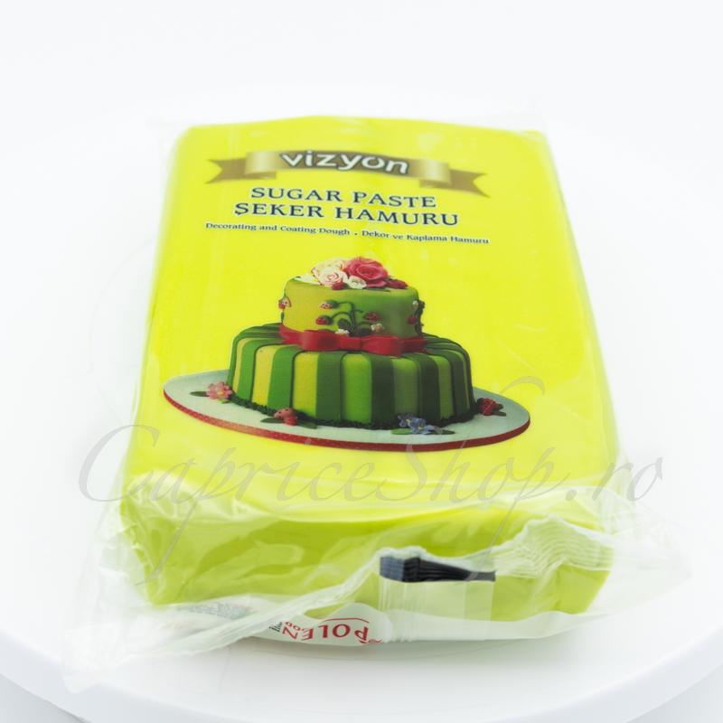 Pasta de Zahar Vizyon Verde Deschis 1kg CapriceSHOP