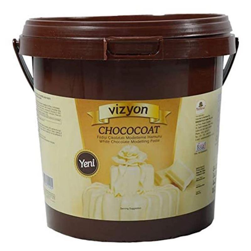 Vizyon Chococoat Ciocolata Alba Modelatoare 1kg CapriceSHOP