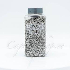 Bomboane decor Dr. Gusto Metallic Stick Argintiu 100g