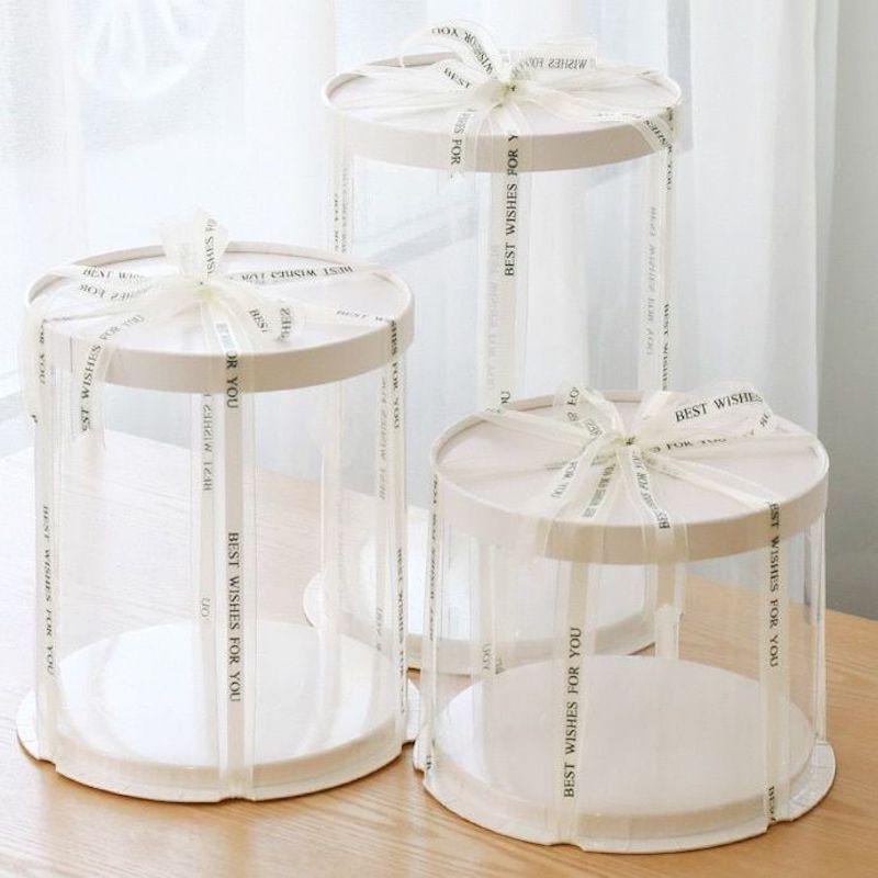 Cutie Tort Rotunda Transparenta H26 D30 CapriceSHOP