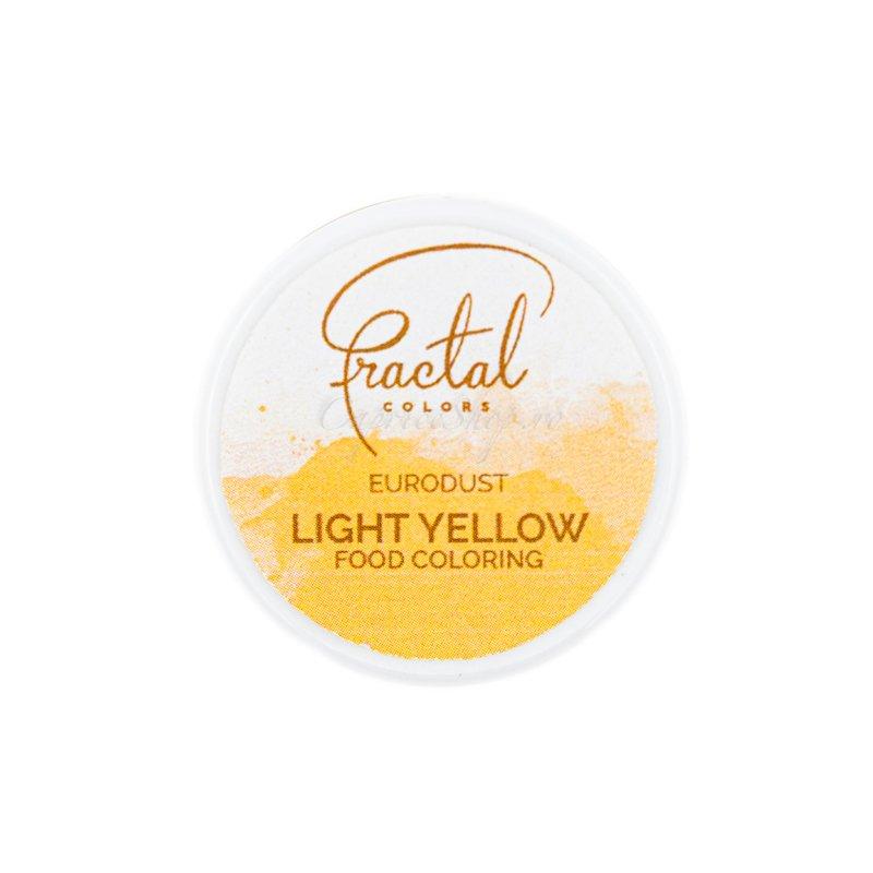 Colorant Pudra Fractal EuroDust Light Yellow 4g CapriceSHOP