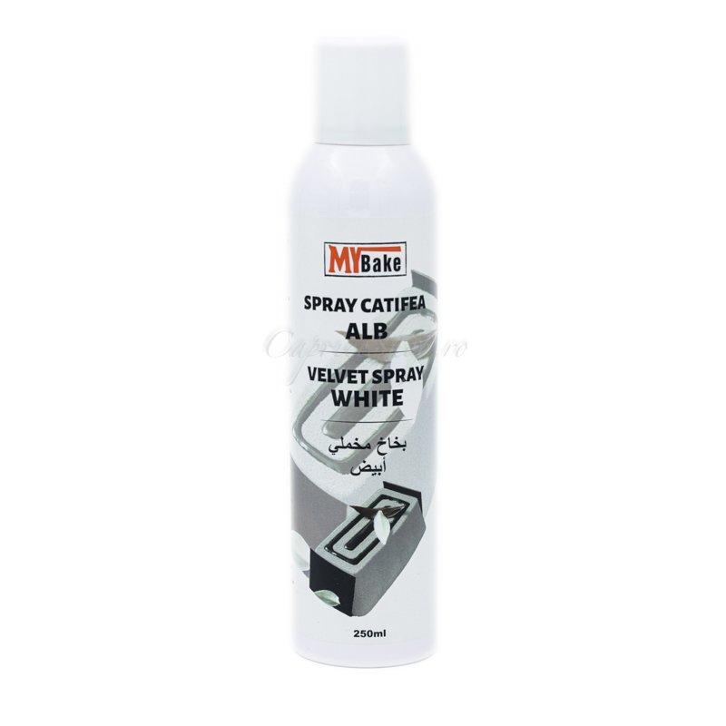 Spray Alimentar MyBake Alb Efect Catifea 250ml CapriceSHOP