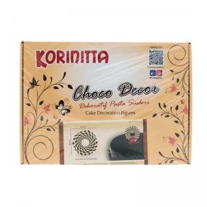 Decoratiuni Ciocolata Neagra Korinitta Disc Note Muzicale CapriceSHOP