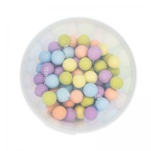 Perle de Zahar 1mm Alb/Auriu 200g CapriceSHOP