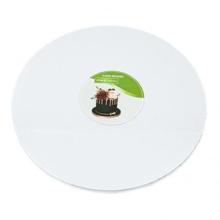 Cake Board Rotund Alb 35cm CapriceSHOP