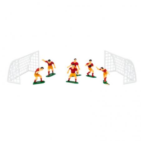 Figurine Fotbalisti Mici Rosu Portocaliu CapriceSHOP