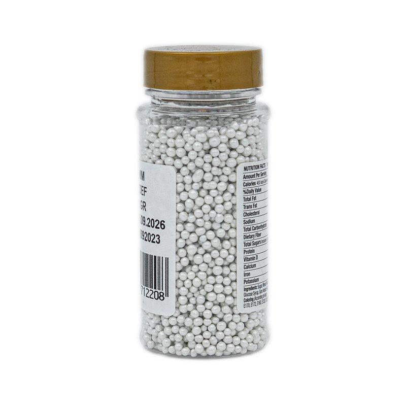 Sprinkles Dr Gusto Alb Sidefat 2mm 90g CapriceSHOP