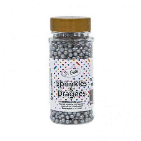 Sprinkles Dr Gusto Argintii 4mm 90g CapriceSHOP