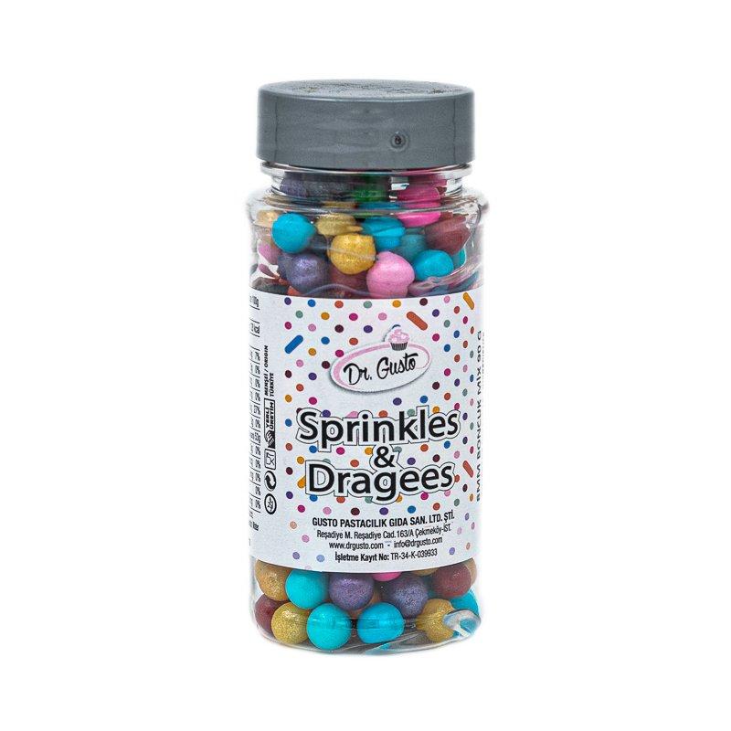 Sprinkles Dr Gusto Bilute Multicolor Inchis 8mm 90g CapriceSHOP