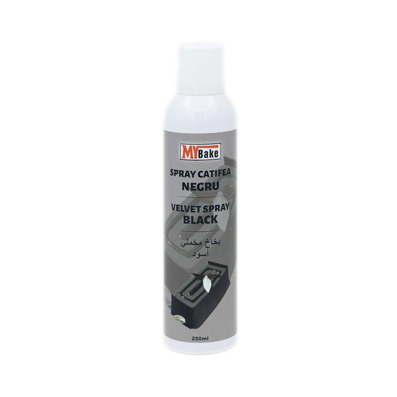 Spray Alimentar MyBake Negru Efect Catifea 250ml CapriceSHOP