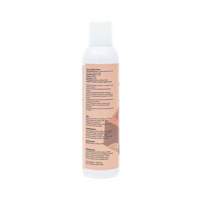 Spray Alimentar MyBake Rosu Efect Catifea 250ml CapriceSHOP