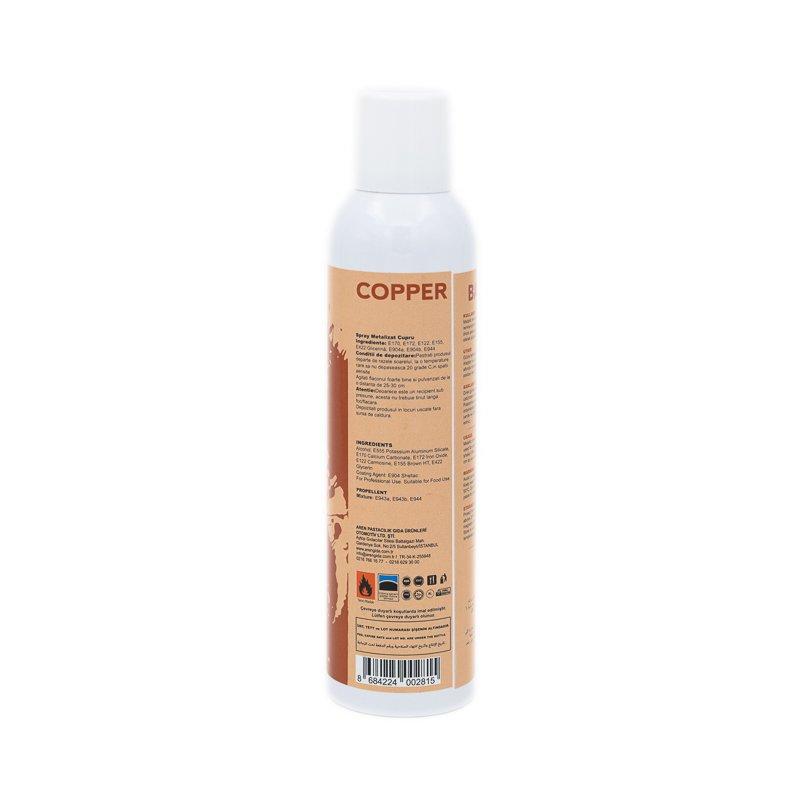 Spray Alimentar MyBake Cupru Metalic 250ml CapriceSHOP