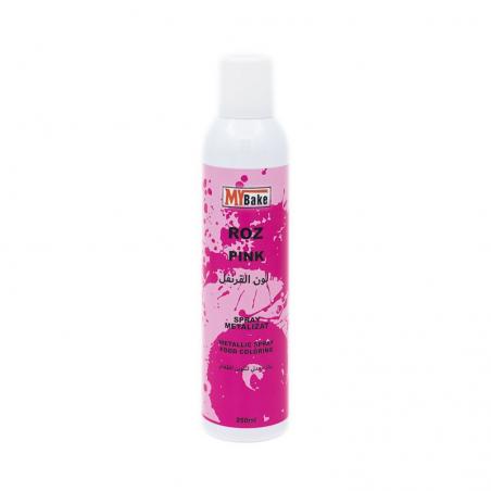 Spray Alimentar MyBake Roz Metalic 250ml CapriceSHOP