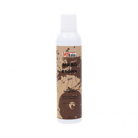 Spray Alimentar MyBake Maro Metalic 250ml CapriceSHOP