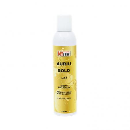 Spray Alimentar MyBake Auriu Metalic 250ml CapriceSHOP