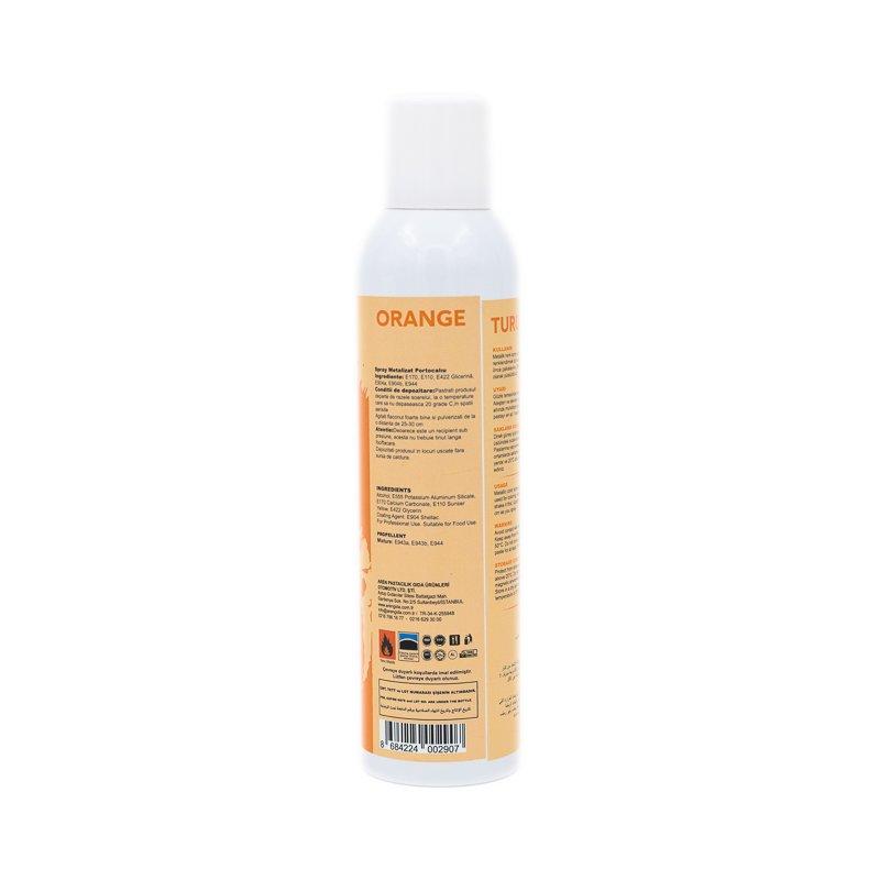 Spray Alimentar MyBake Portocaliu Metalic 250ml CapriceSHOP