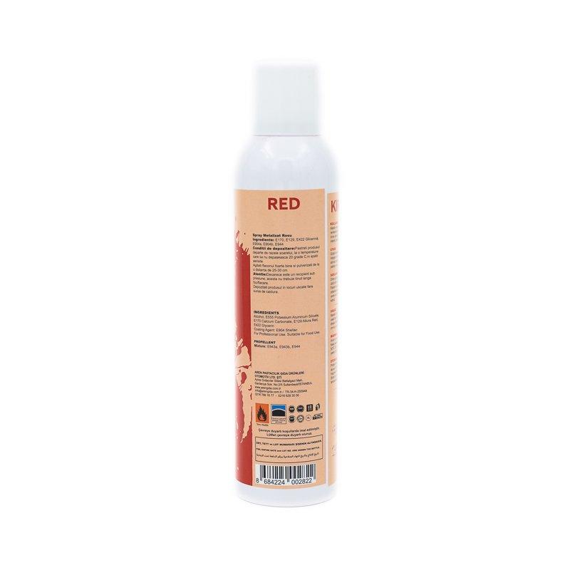 Spray Alimentar MyBake Rosu Metalic 250ml CapriceSHOP