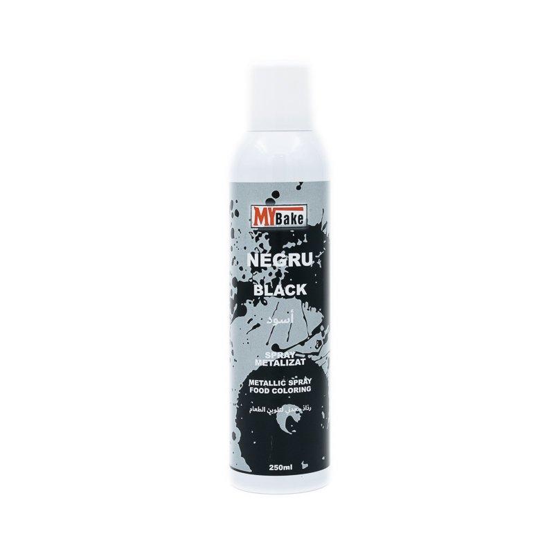 Spray Alimentar MyBake Negru Metalic 250ml CapriceSHOP