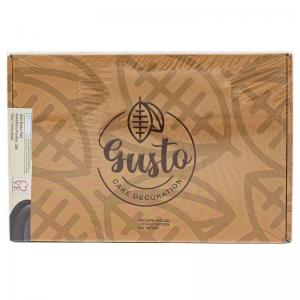 Decoratiuni Ciocolata Gusto Triunghi Alb-Negru Gaura 288buc CapriceSHOP