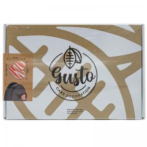 Decoratiuni Ciocolata Alba Gusto Bradulet Beteala 384buc CapriceSHOP