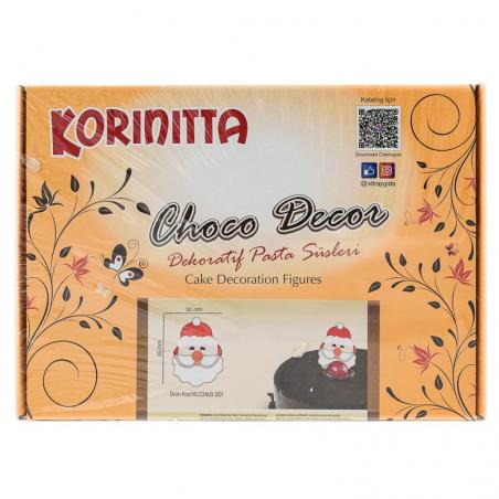 Decoratiuni Ciocolata Korinitta Mos Craciun 240buc CapriceSHOP