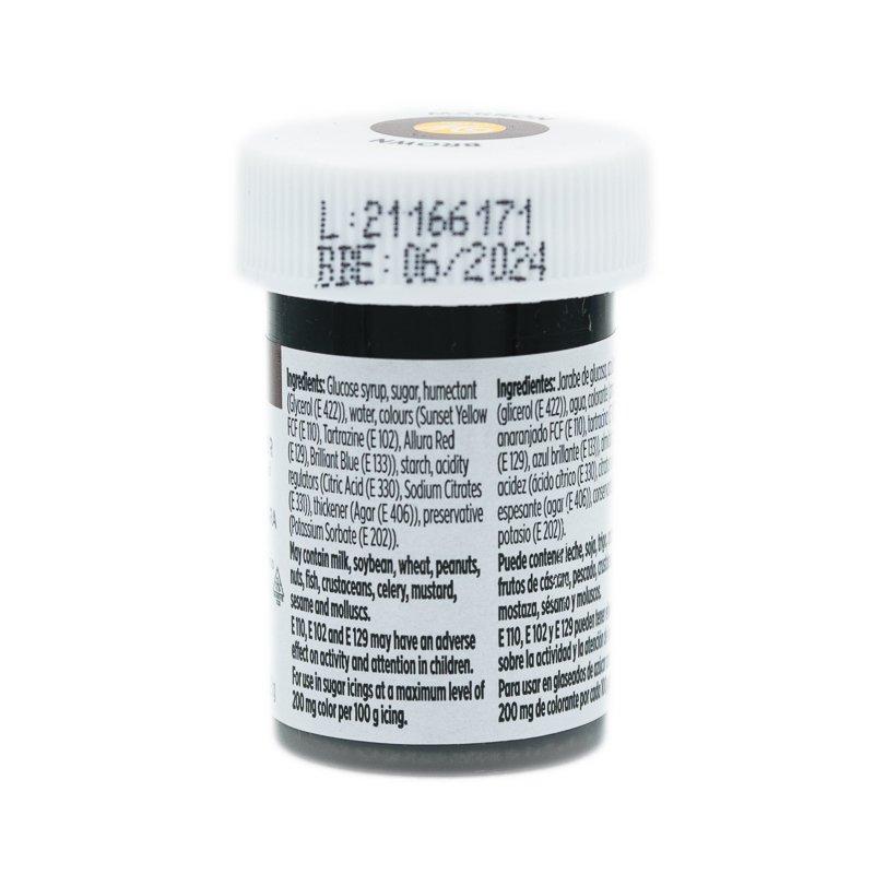 Colorant Gel Wilton Icing Colour Brown 28.3g CapriceSHOP