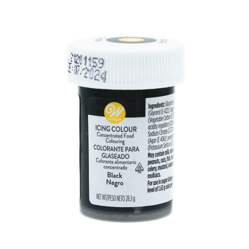 Colorant Gel Wilton Icing Colour Black 28.3g CapriceSHOP