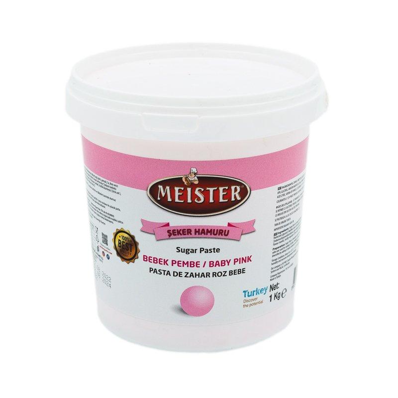 Pasta de zahar Meister Baby Pink 1kg CapriceSHOP