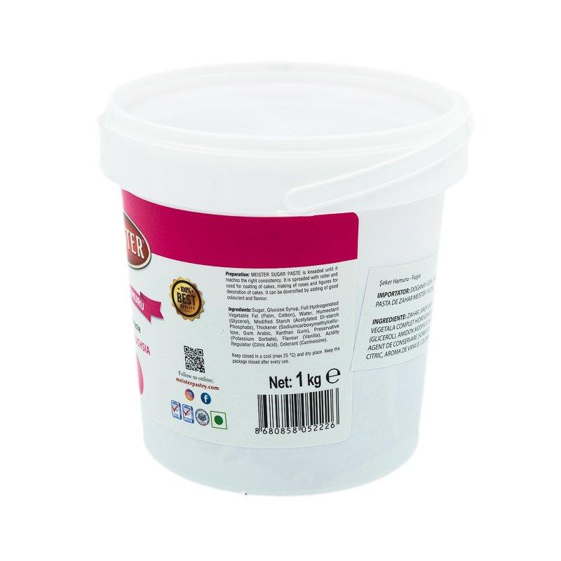 Pasta de Zahar Meister Fuchsia 1kg CapriceSHOP