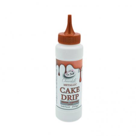 Cake Drip Dr. Gusto Cake Drip Metallic Copper 250ml CapriceSHOP