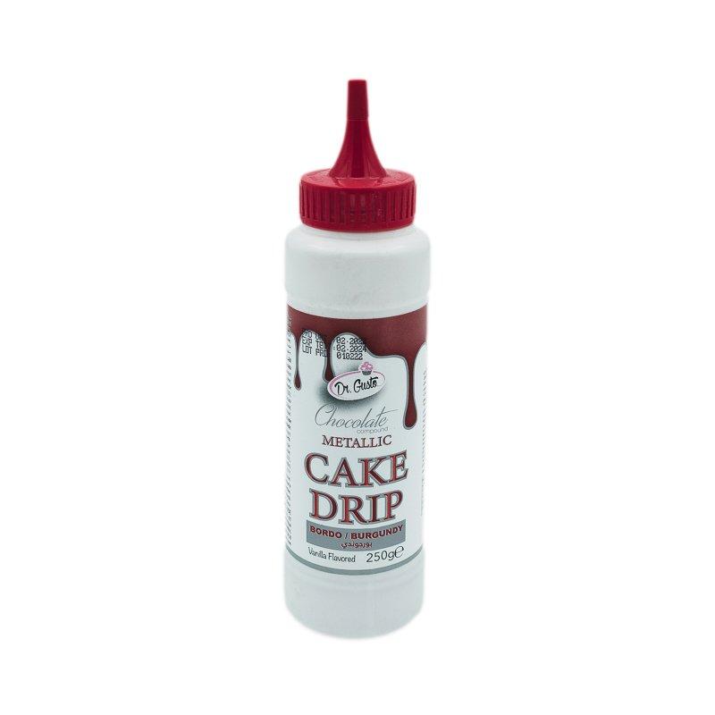 Cake Drip Dr. Gusto Cake Drip Burgundy 250ml CapriceSHOP