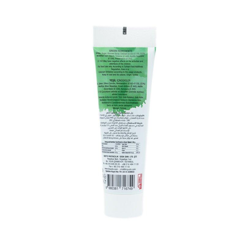 Colorant alimentar Dr. Gusto Color Gel Green 100g CapriceSHOP