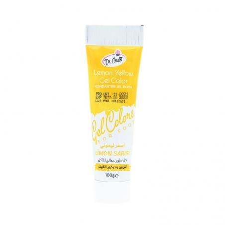 Colorant alimentar Dr. Gusto Color Gel Lemon Yellow 100g CapriceSHOP