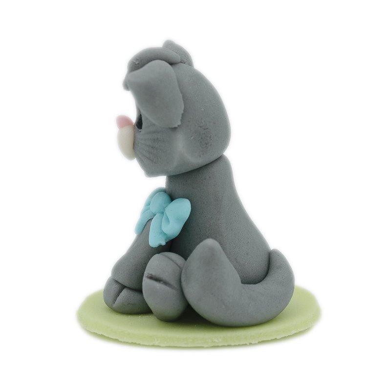 Figurina Marzipan Pisoias Gri CapriceSHOP