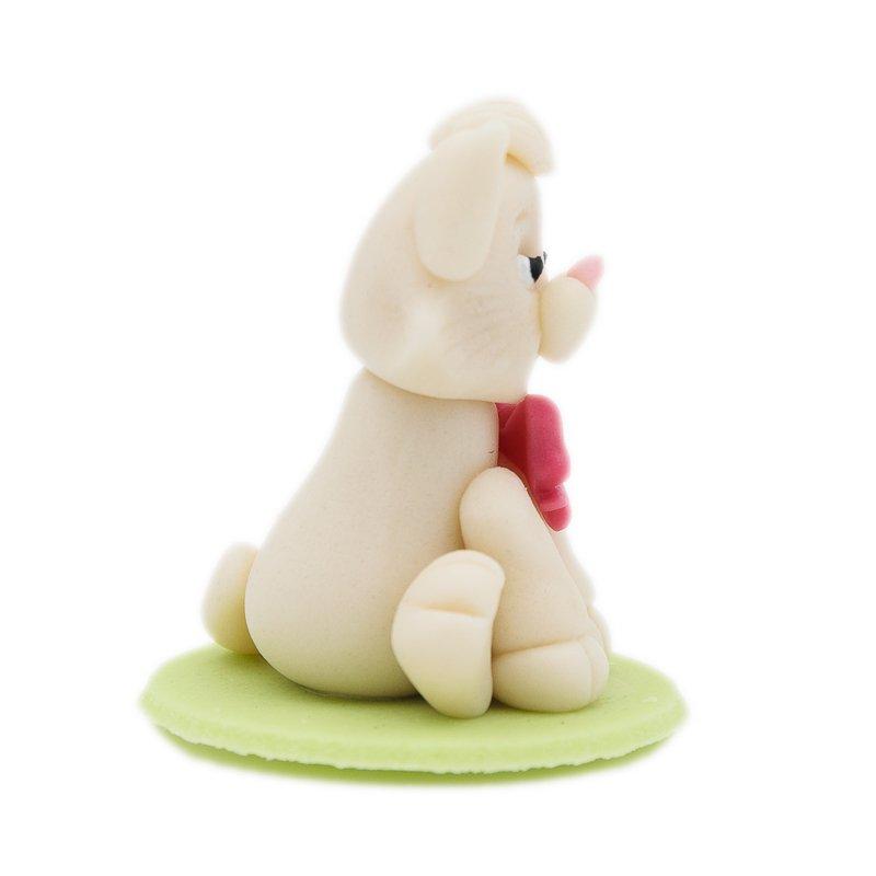 Figurina Marzipan Pisicuta Alba CapriceSHOP