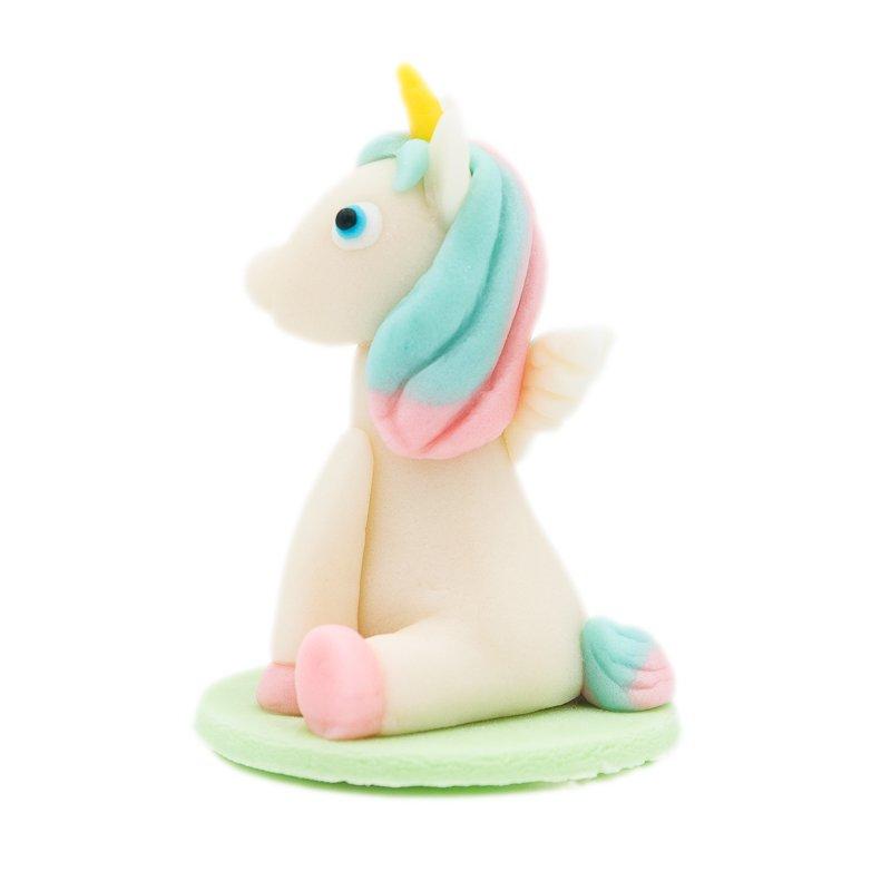 Figurina Marzipan Unicorn Alb 50g CapriceSHOP