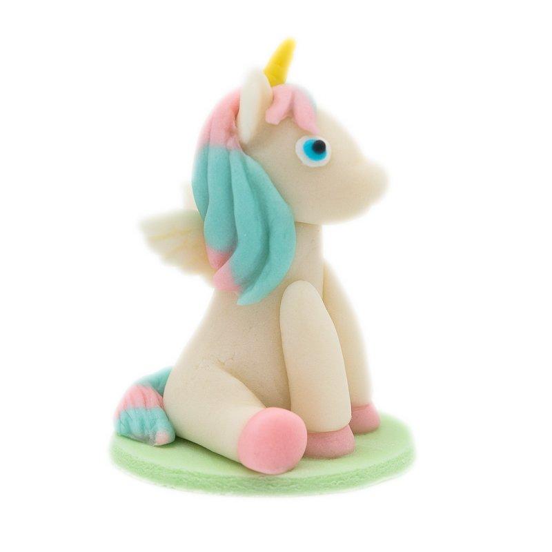 Figurina Marzipan Unicorn Alb 50g CapriceSHOP