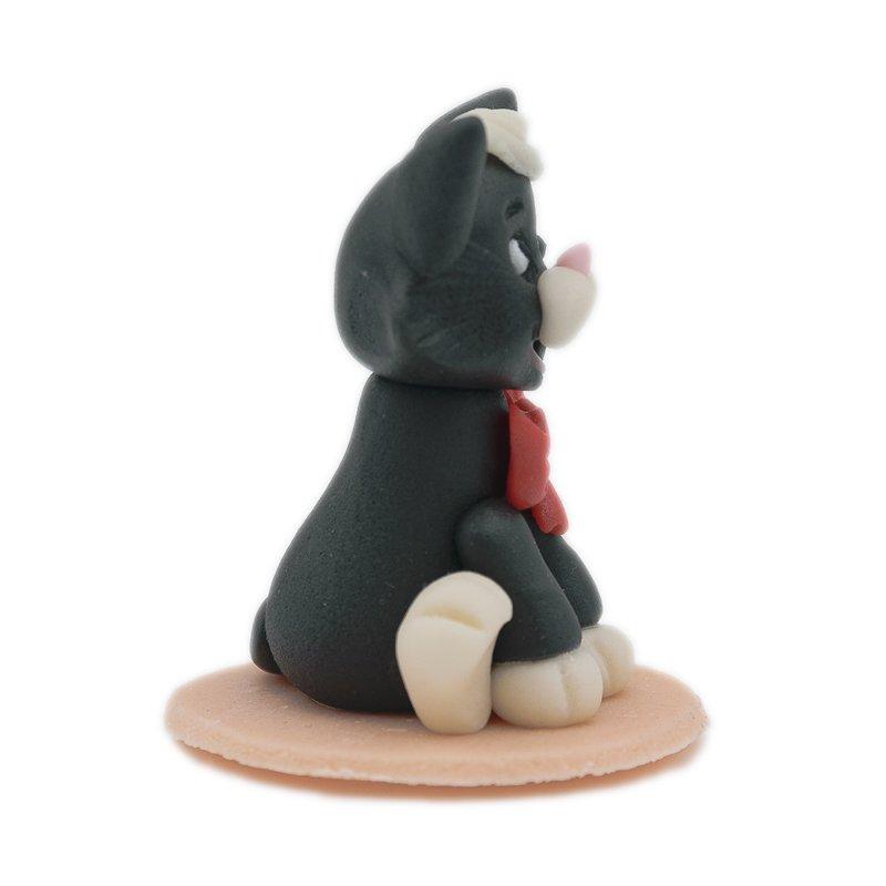 Figurina Marzipan Pisoias Negru CapriceSHOP