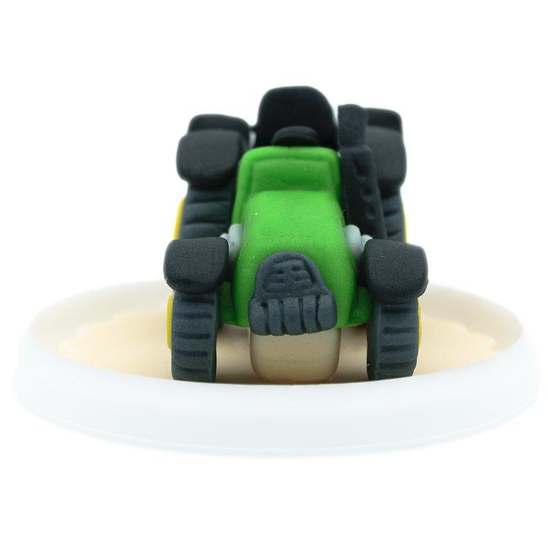 Figurina Marzipan Tractor Verde CapriceSHOP