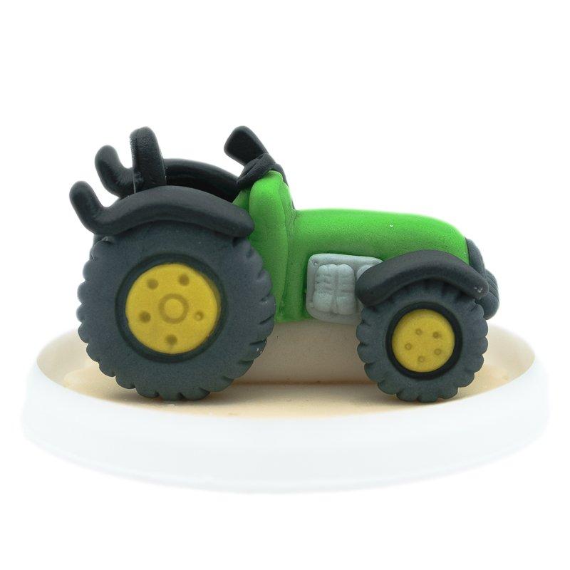 Figurina Marzipan Tractor Verde CapriceSHOP