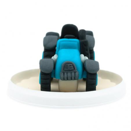 Figurina Marzipan Tractor Albastru CapriceSHOP