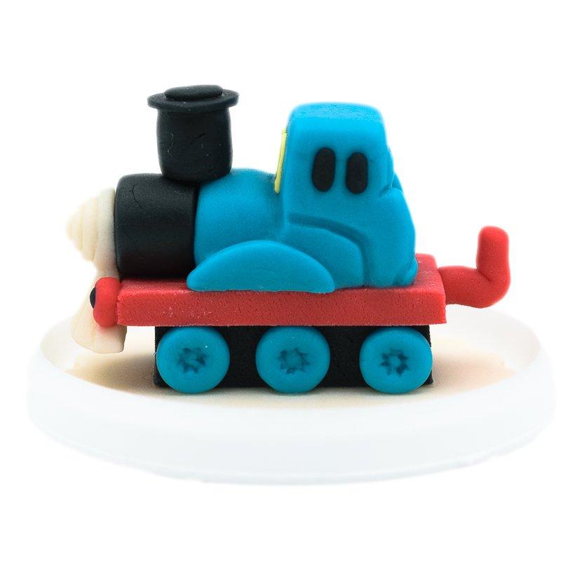 Figurina Marzipan Locomotiva Albastra CapriceSHOP